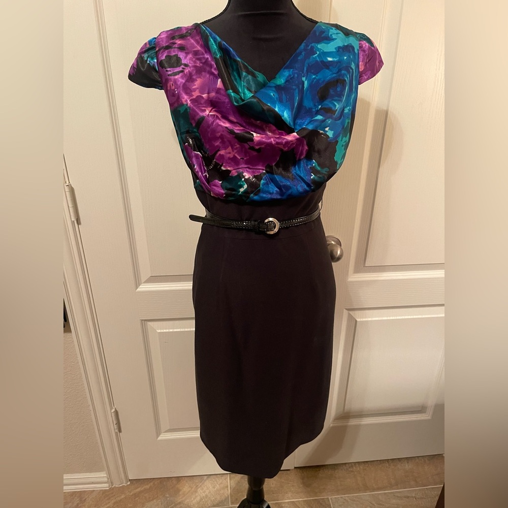 Tiana B. Black Pencil Dress